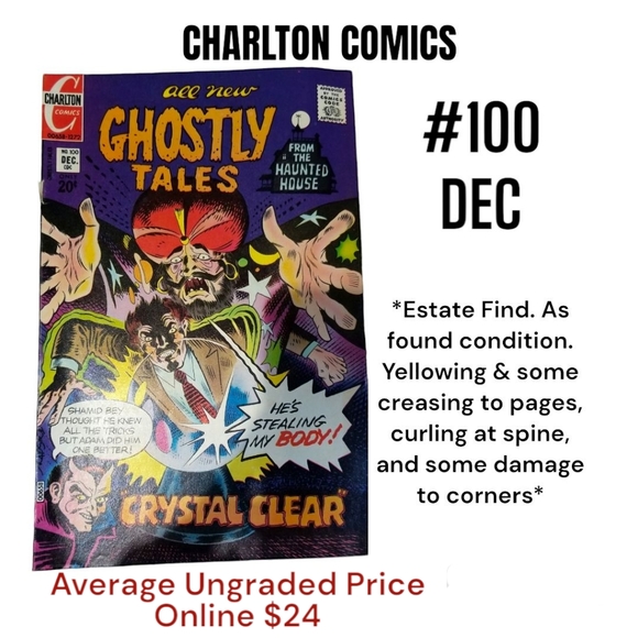 BUNDLE CHARLTON COMICS Vintage 1970's Comic Books - Picture 2 of 2